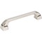 Jeffrey Alexander 128 mm Center-to-Center Polished Nickel Square Marlo Cabinet Pull 972-128NI - alternate 1